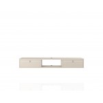 Liberty 62.99 Floating Entertainment Center in Off White