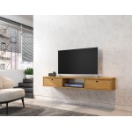 Liberty 62.99 Floating Entertainment Center in Cinnamon