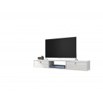 Liberty 62.99 Floating Entertainment Center in White