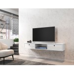 Liberty 62.99 Floating Entertainment Center in White