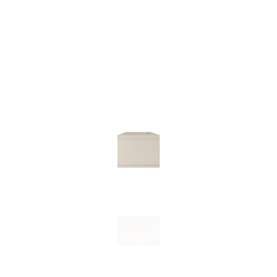 Liberty 62.99 Floating Office Desk in Off White