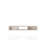 Liberty 62.99 Floating Office Desk in Off White