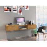 Liberty 62.99 Floating Office Desk in Cinnamon