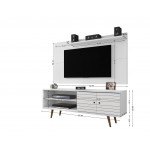 Liberty 62.99 TV Stand and Panel in White