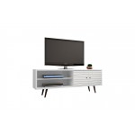 Liberty 62.99 TV Stand and Panel in White
