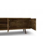 Liberty 62.99 TV Stand and Panel in Rustic Brown