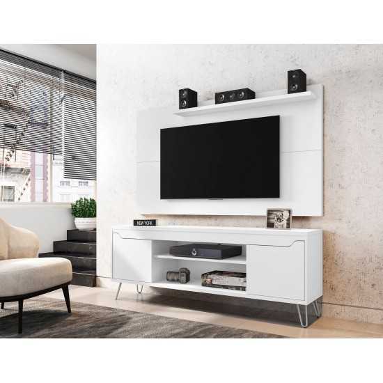 Baxter 62.99 TV Stand and Liberty Panel in White