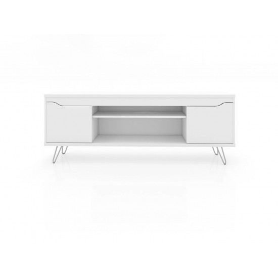 Baxter 62.99 TV Stand and Liberty Panel in White