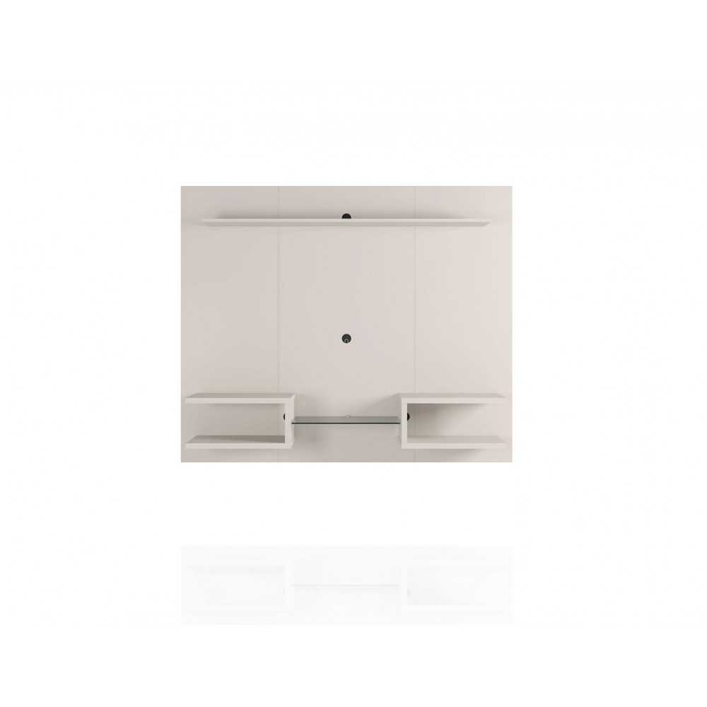 Plaza 64.25 Floating Entertainment Center in Off White