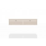 Liberty 42.28 Floating Office Desk in Off White