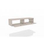 Liberty 42.28 Floating Office Desk in Off White