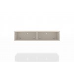 Liberty 42.28 Floating Office Desk in Off White