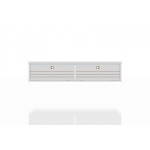 Liberty 42.28 Floating Office Desk in White