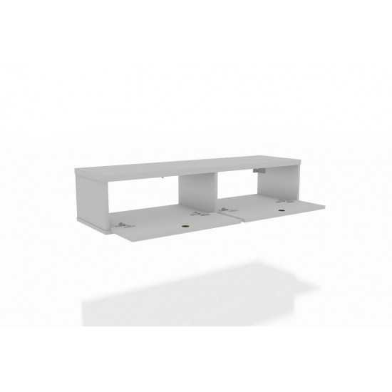 Liberty 42.28 Floating Office Desk in White
