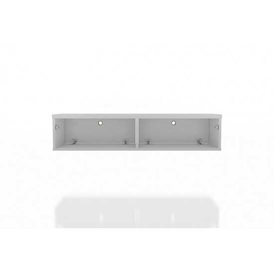 Liberty 42.28 Floating Office Desk in White