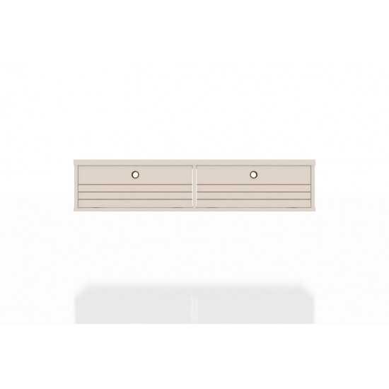 Liberty 42.28 Floating Entertainment Center in Off White