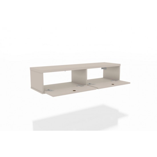 Liberty 42.28 Floating Entertainment Center in Off White