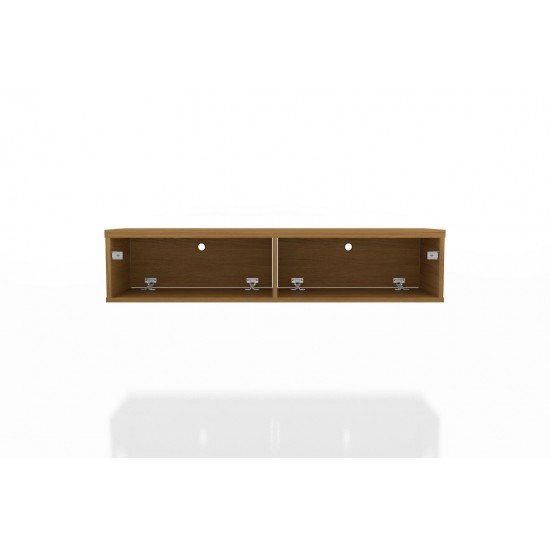 Liberty 42.28 Floating Entertainment Center in Cinnamon