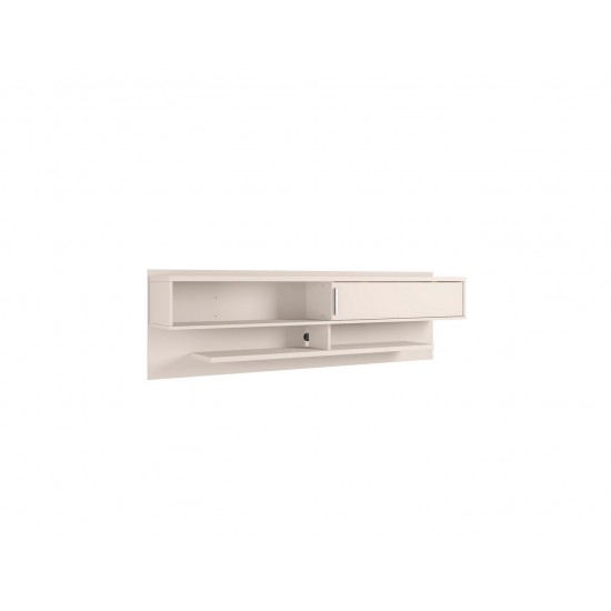 Astor 70.86 Floating Entertainment Center in Off White