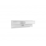 Astor 70.86 Floating Entertainment Center in White