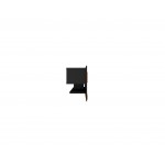 Astor 70.86 Floating Entertainment Center in Black