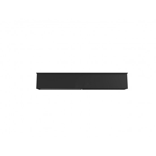 Astor 70.86 Floating Entertainment Center in Black