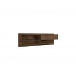 Astor 70.86 Floating Entertainment Center in Rustic Brown