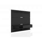 Astor 70.86 Floating Entertainment Center in Black