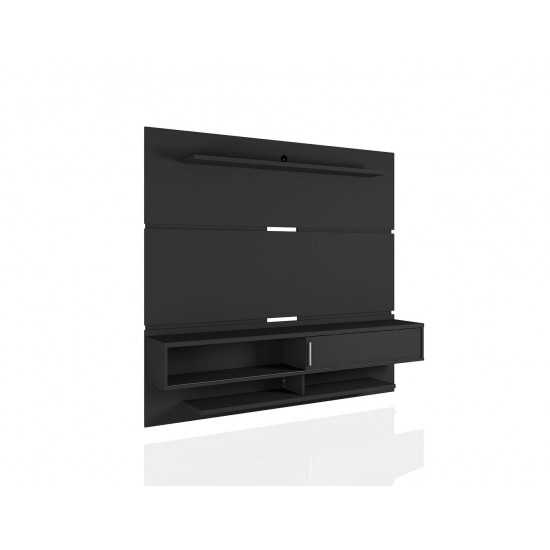 Astor 70.86 Floating Entertainment Center in Black