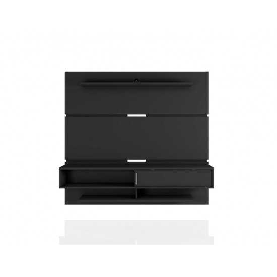 Astor 70.86 Floating Entertainment Center in Black