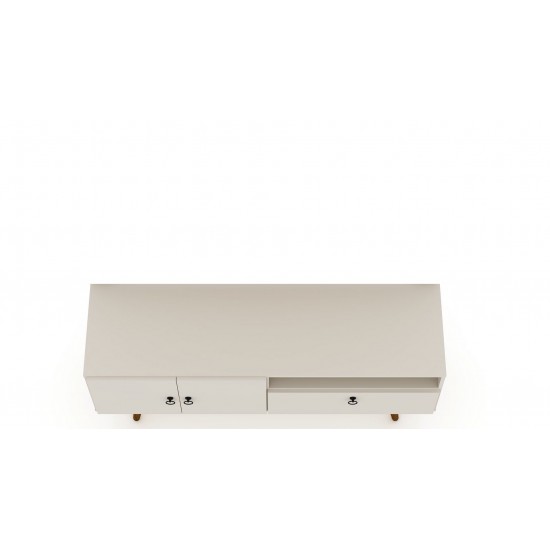 Tribeca 53.94 TV Stand in Off White