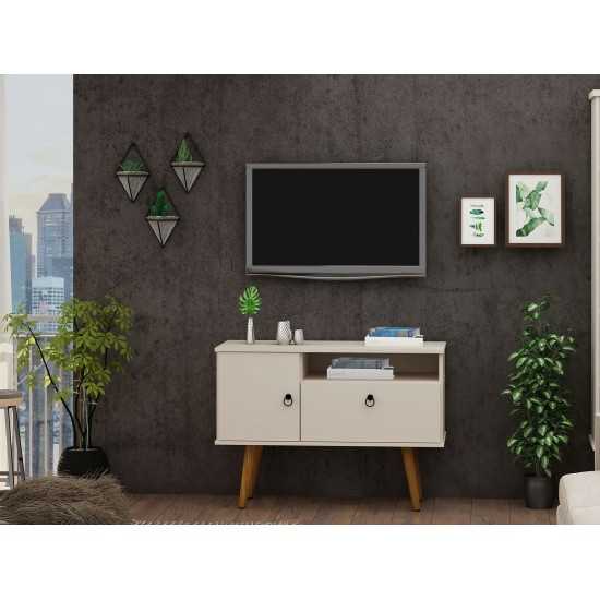 Tribeca 35.43 TV Stand in Off White