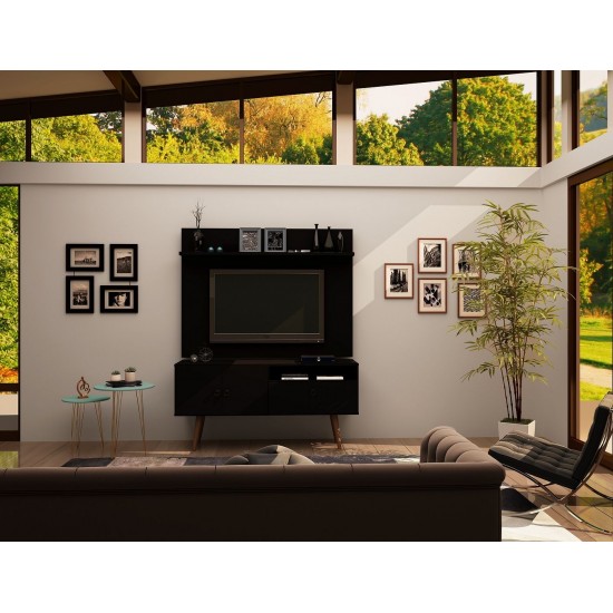 Tribeca 53.94 TV Stand and Panel in Black