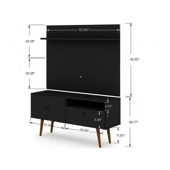 Tribeca 53.94 TV Stand and Panel in Black