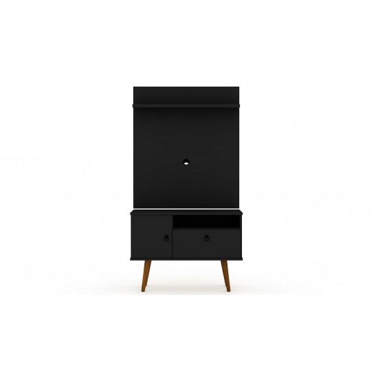 Tribeca 35.43 TV Stand and Panel in Black