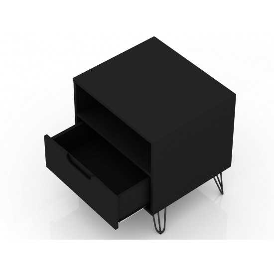 Rockefeller 1.0 Nightstand in Black