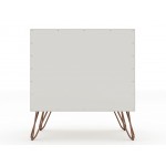 Rockefeller 1.0 Nightstand in Off White and Nature