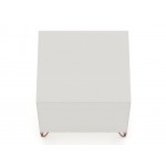 Rockefeller 1.0 Nightstand in Off White and Nature