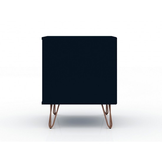 Rockefeller 1.0 Nightstand in Tatiana Midnight Blue