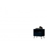 Rockefeller 1.0 Nightstand in Tatiana Midnight Blue