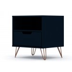 Rockefeller 1.0 Nightstand in Tatiana Midnight Blue