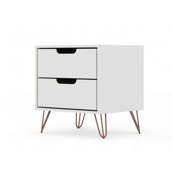 Rockefeller 2.0 Nightstand in White