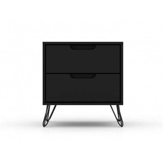 Rockefeller 2.0 Nightstand in Black