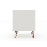 Rockefeller 2.0 Nightstand in Off White and Nature