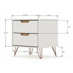 Rockefeller 2.0 Nightstand in Off White