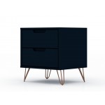 Rockefeller 2.0 Nightstand in Tatiana Midnight Blue