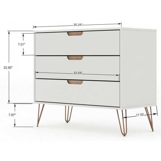 Rockefeller Dresser in Off White