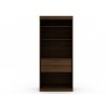 Mulberry Open 1 Sectional Closet in Brown