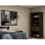 Mulberry Open 1 Sectional Closet in Brown