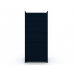 Mulberry 2.0 Sectional Wardrobe Closet in Tatiana Midnight Blue